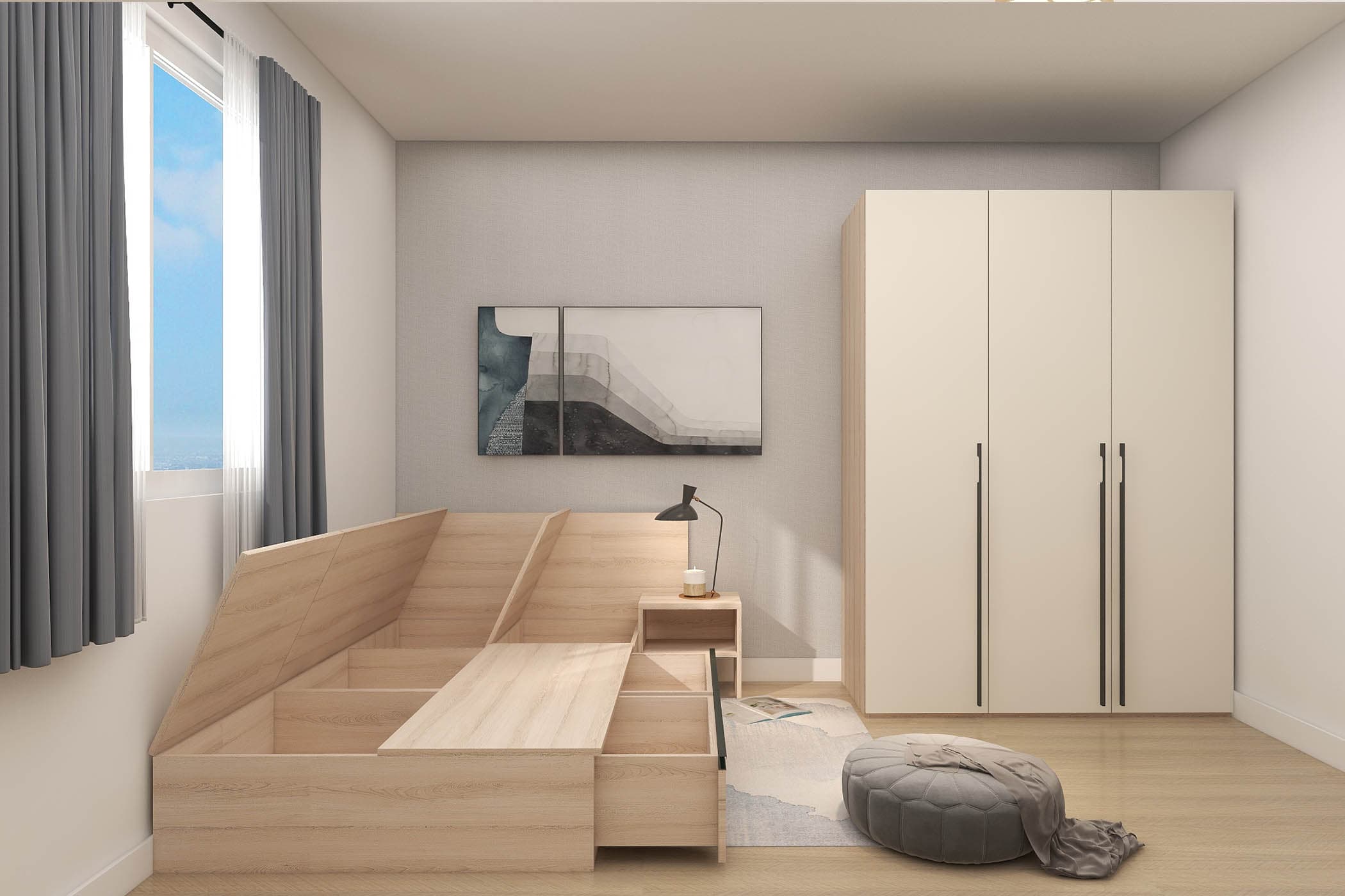 SharpSP Homes Lifestyle Collection Bedroom Multipurpose Tatami