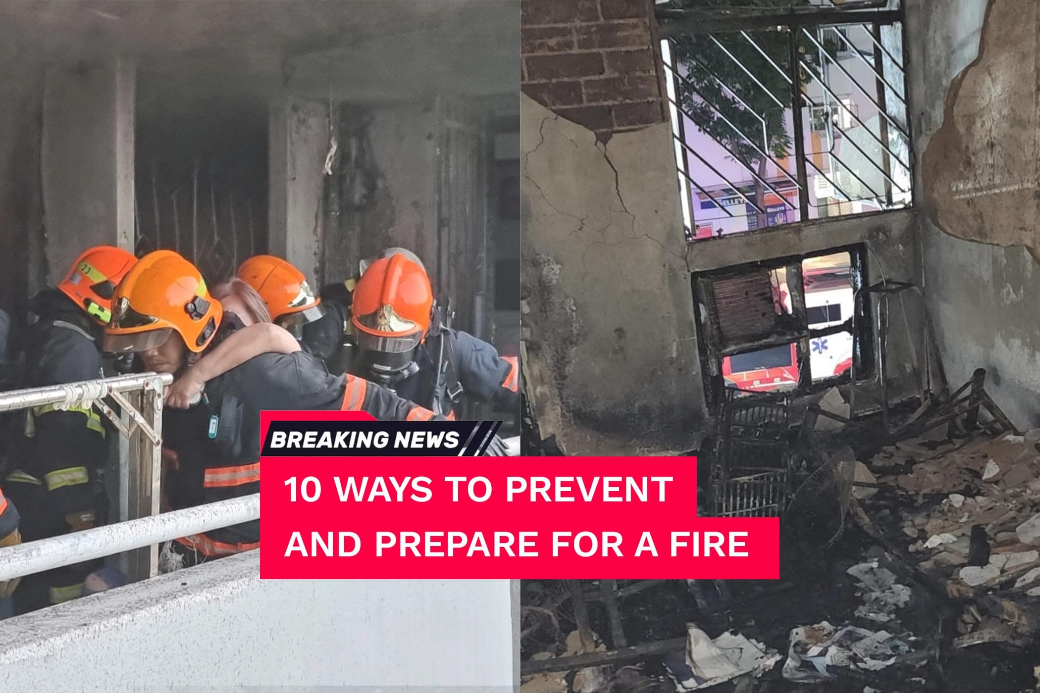 10 Ways To Prevent And Prepare For A Fire