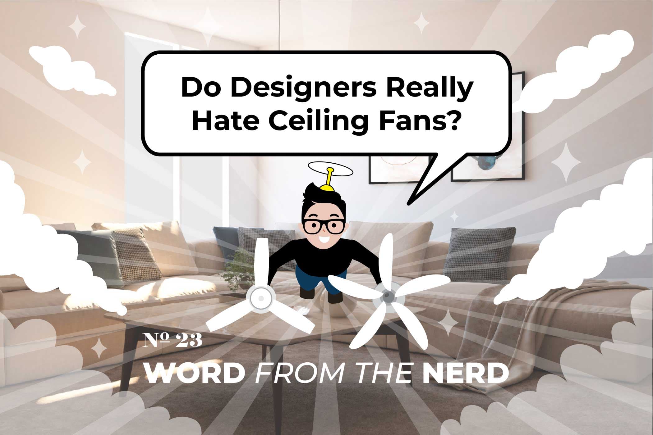 Do Designers Really Hate Ceiling Fans?
