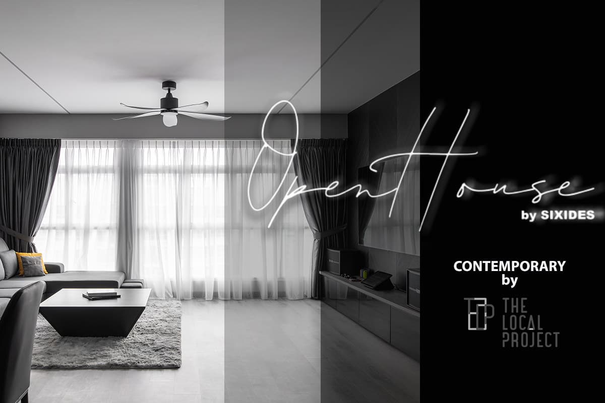 SharpSleek and suave monochromatic interior