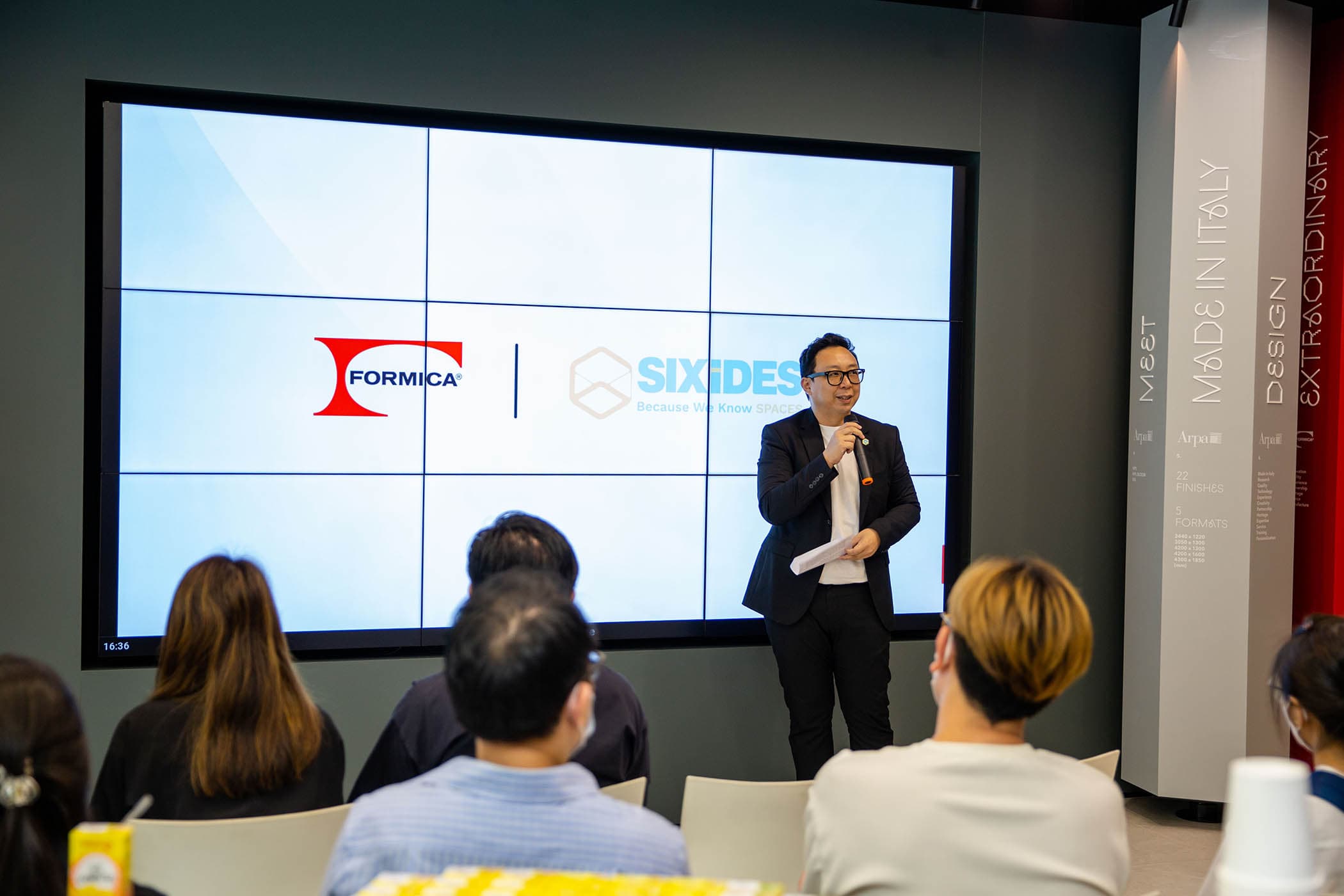 SIXiDES Partners Formica at Sustainable Course Roadshow