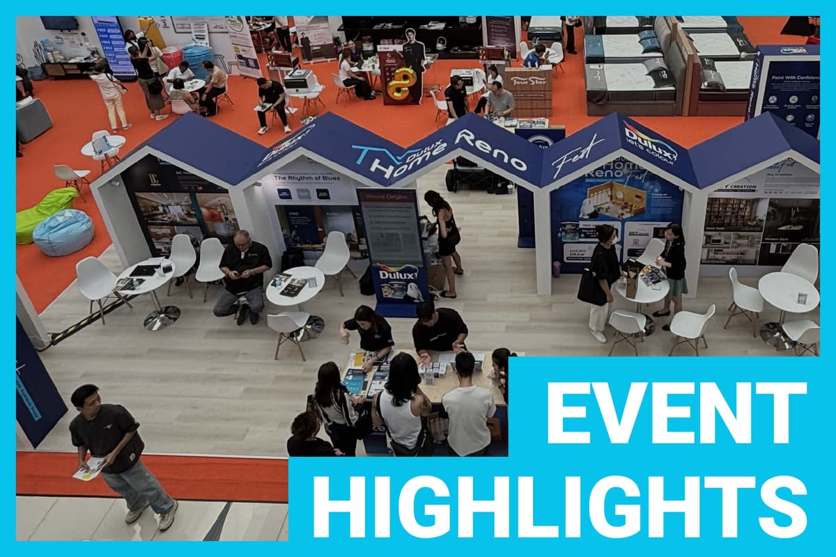 Dulux's First Home Reno Fest at Marina Square - Celebration of Colour and Creativity!