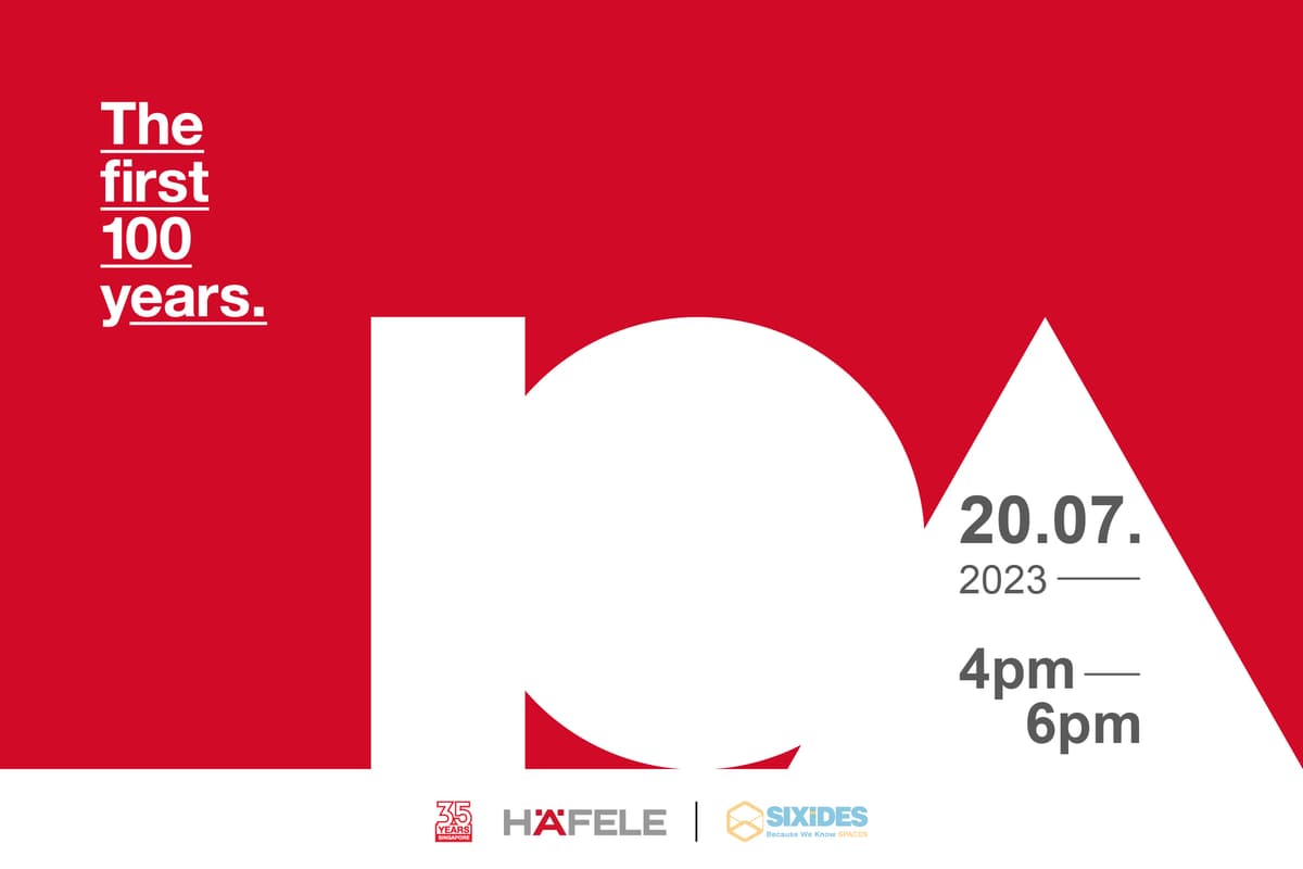 Häfele Singapore Celebrates 100 Years Birthday and 35 Years of Establishment in Singapore