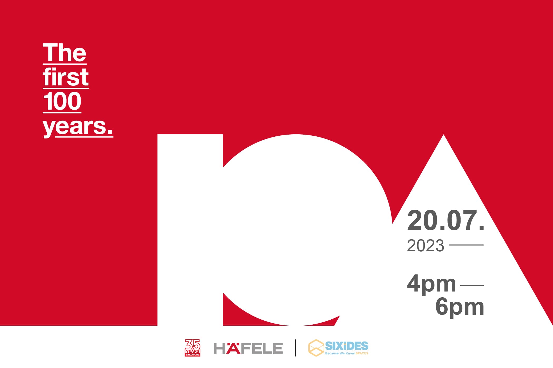 Häfele Singapore Celebrates 100 Years Birthday and 35 Years of Establishment in Singapore