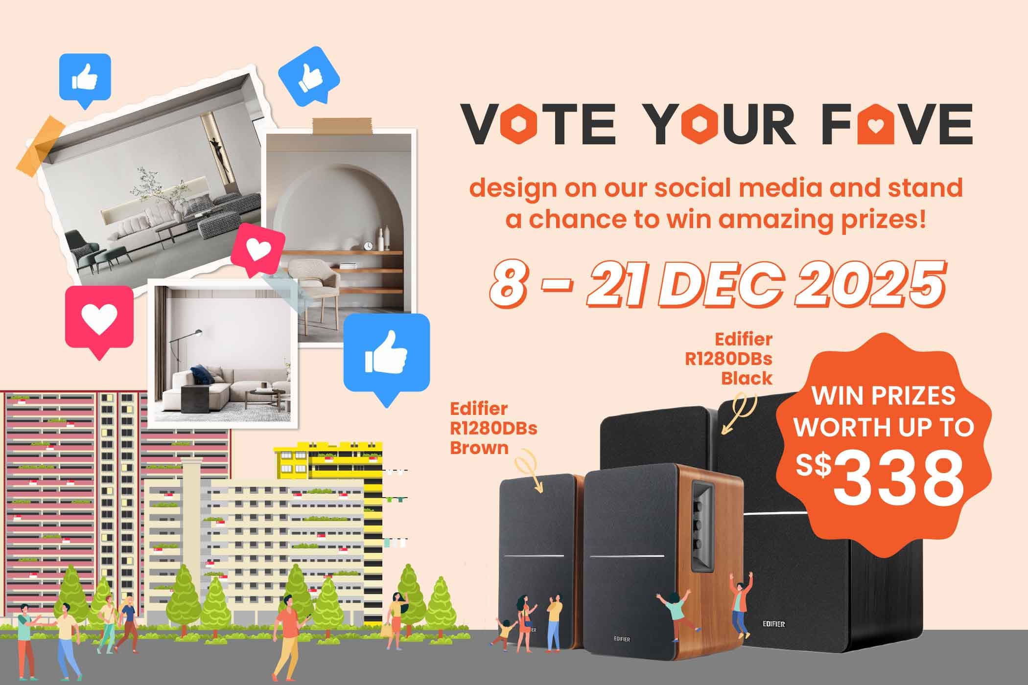Vote Your Fave — A Monthly Celebration of Design and Giveaway Worth Up to $338