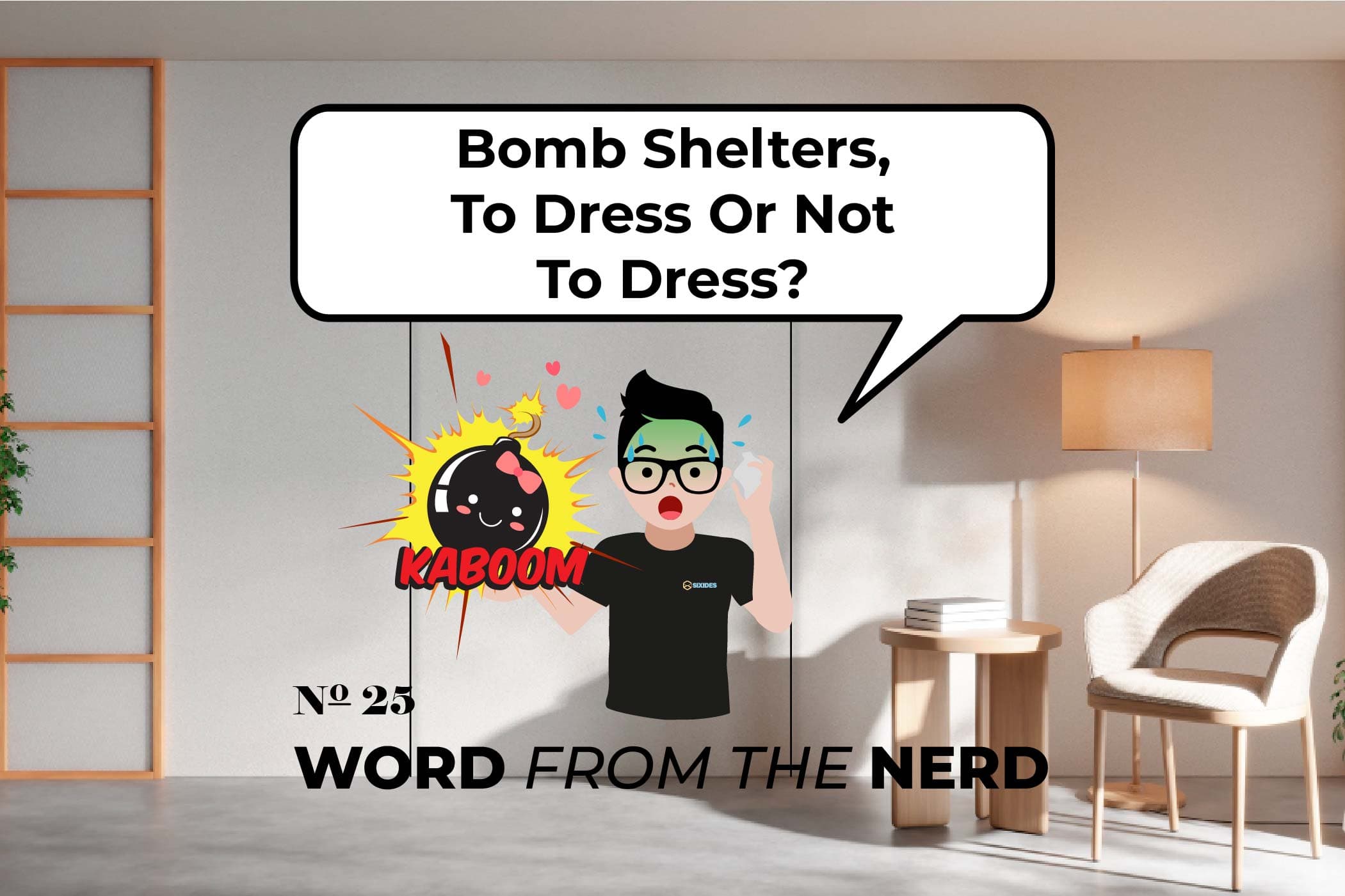 Bomb Shelters, To Dress Or Not To Dress?