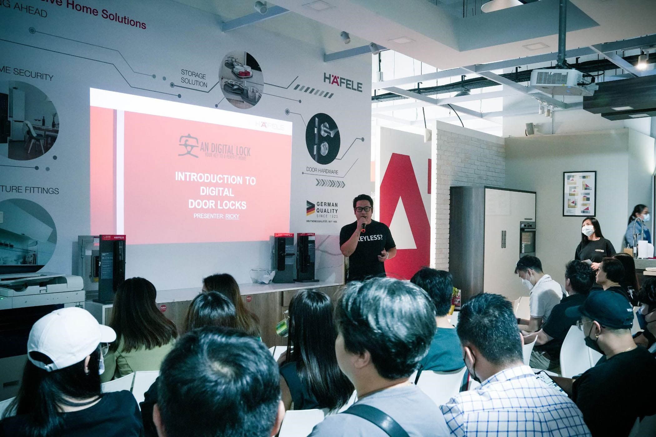 Häfele Singapore and SIXiDES Collaborates With AN Digital Lock at Third Interior Design Event