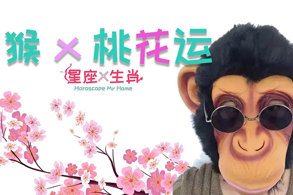 星座 x 生肖 Monkey x Peach Blossom Luck 猴 x 桃花运 (下)