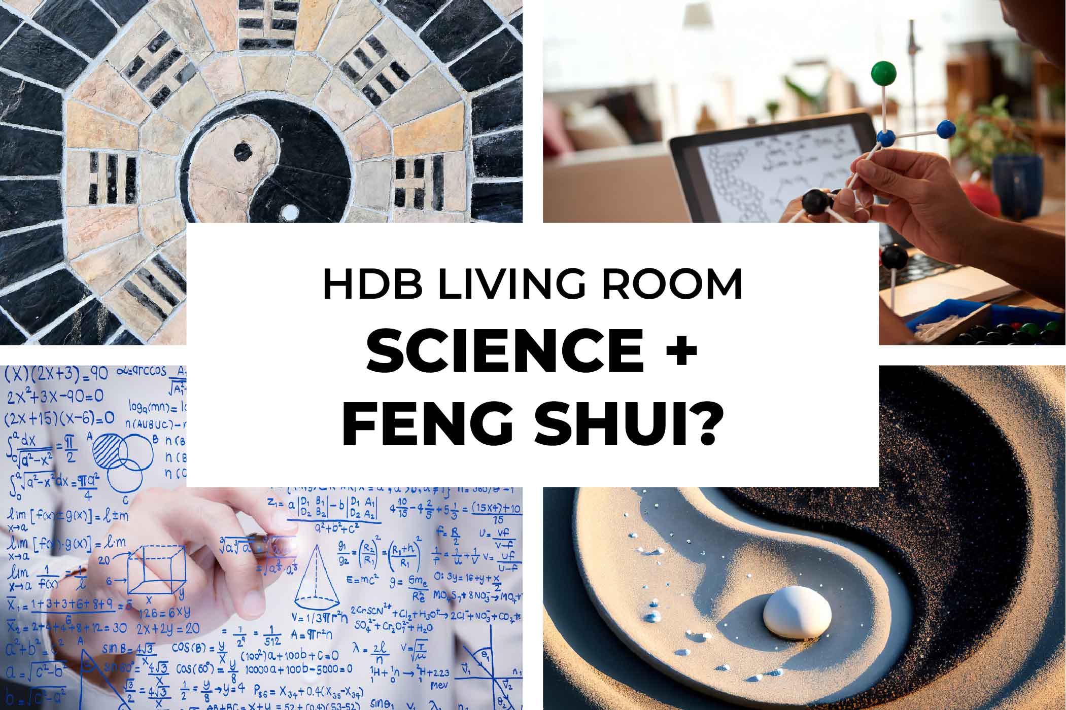 HDB Living Room, Science + Feng Shui?