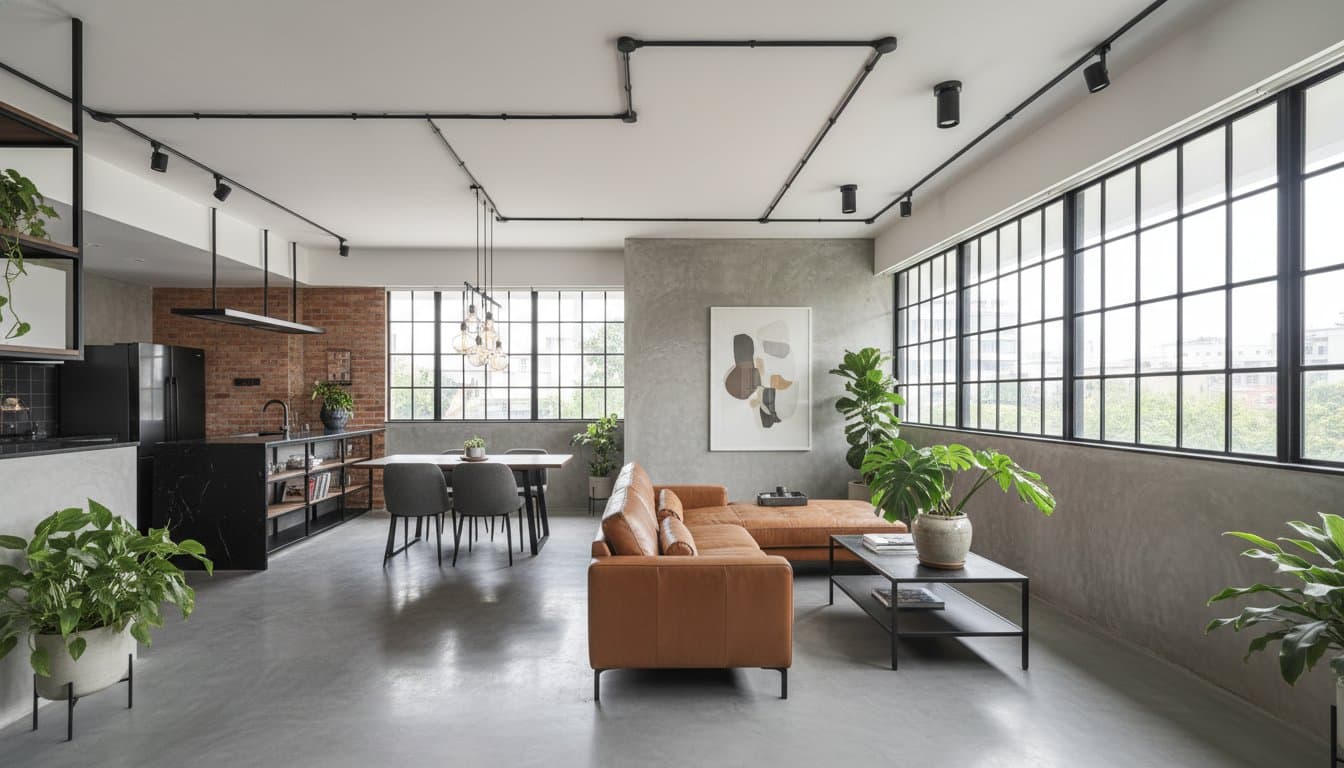 Industrial Style HDB Design: Your Factory-Chic, Liveable Guide